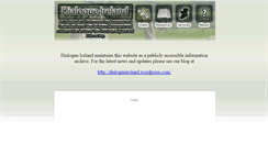 Desktop Screenshot of dialogueireland.org
