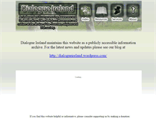 Tablet Screenshot of dialogueireland.org